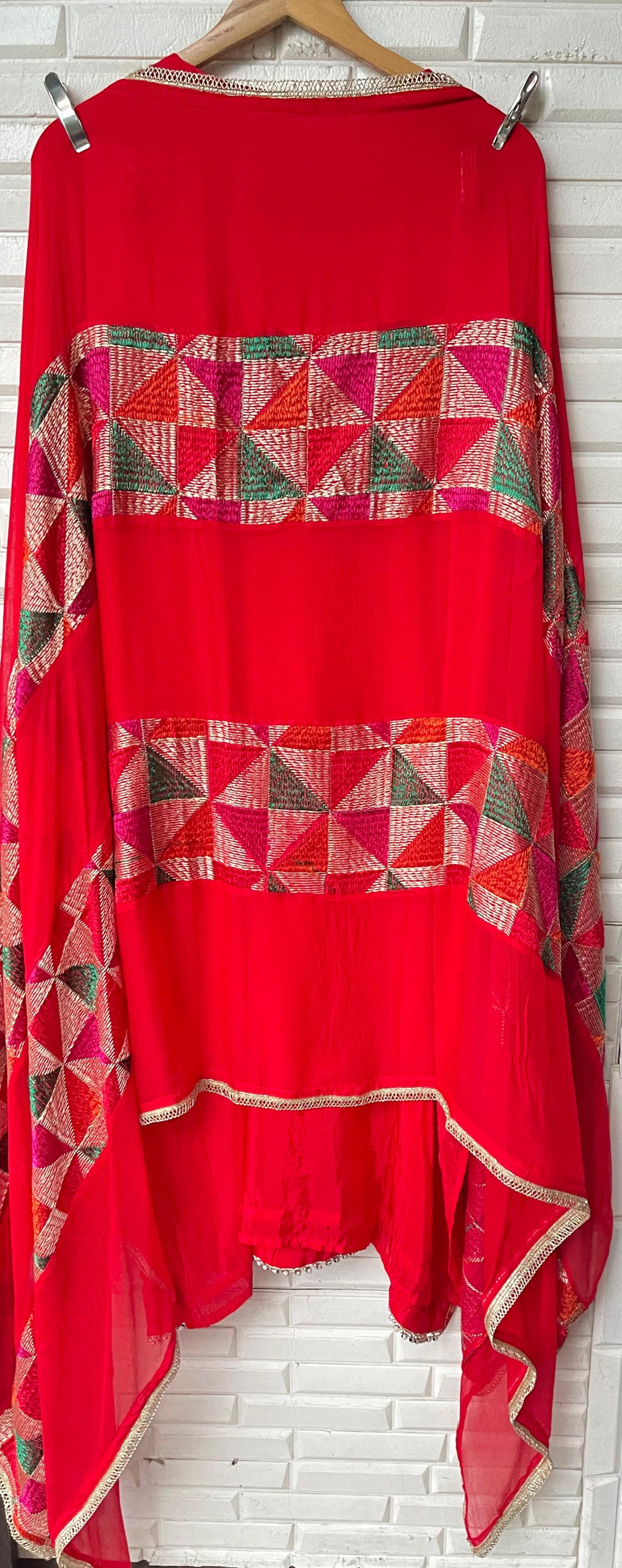 Organza unstitched ladies suit Rc17632