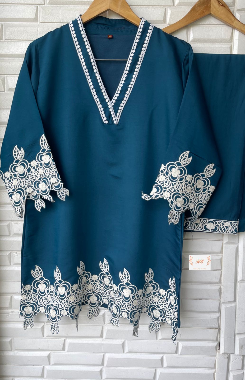 Muslin Ready to Wear Co-ord Set Rc12082(a)