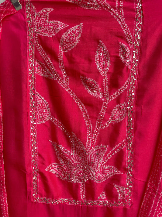 Tassar silk unstitched ladies suit Rc17904 (b)