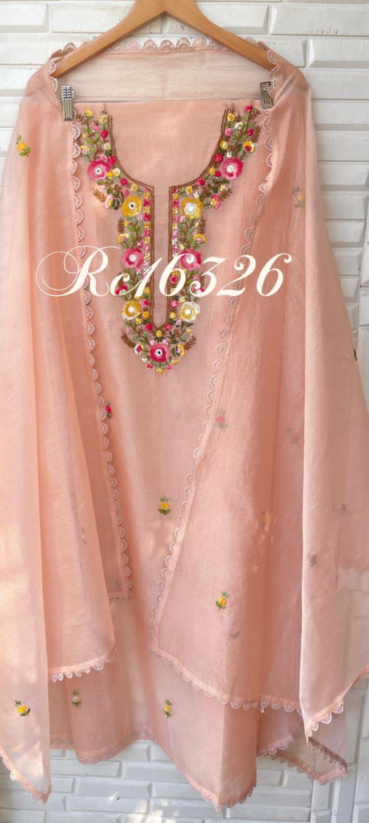 Kota doriya unstitched ladies suit Rc16326