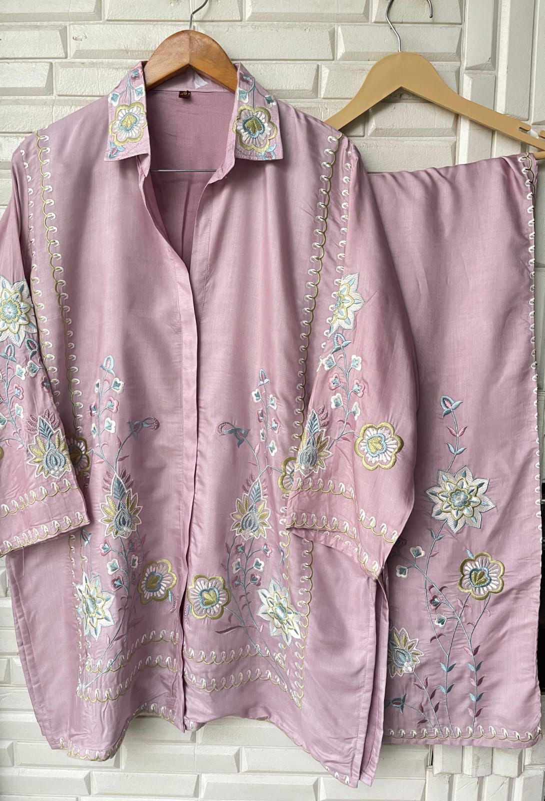Muslin Ready to wear Co-ord Set Rc 17301(a)