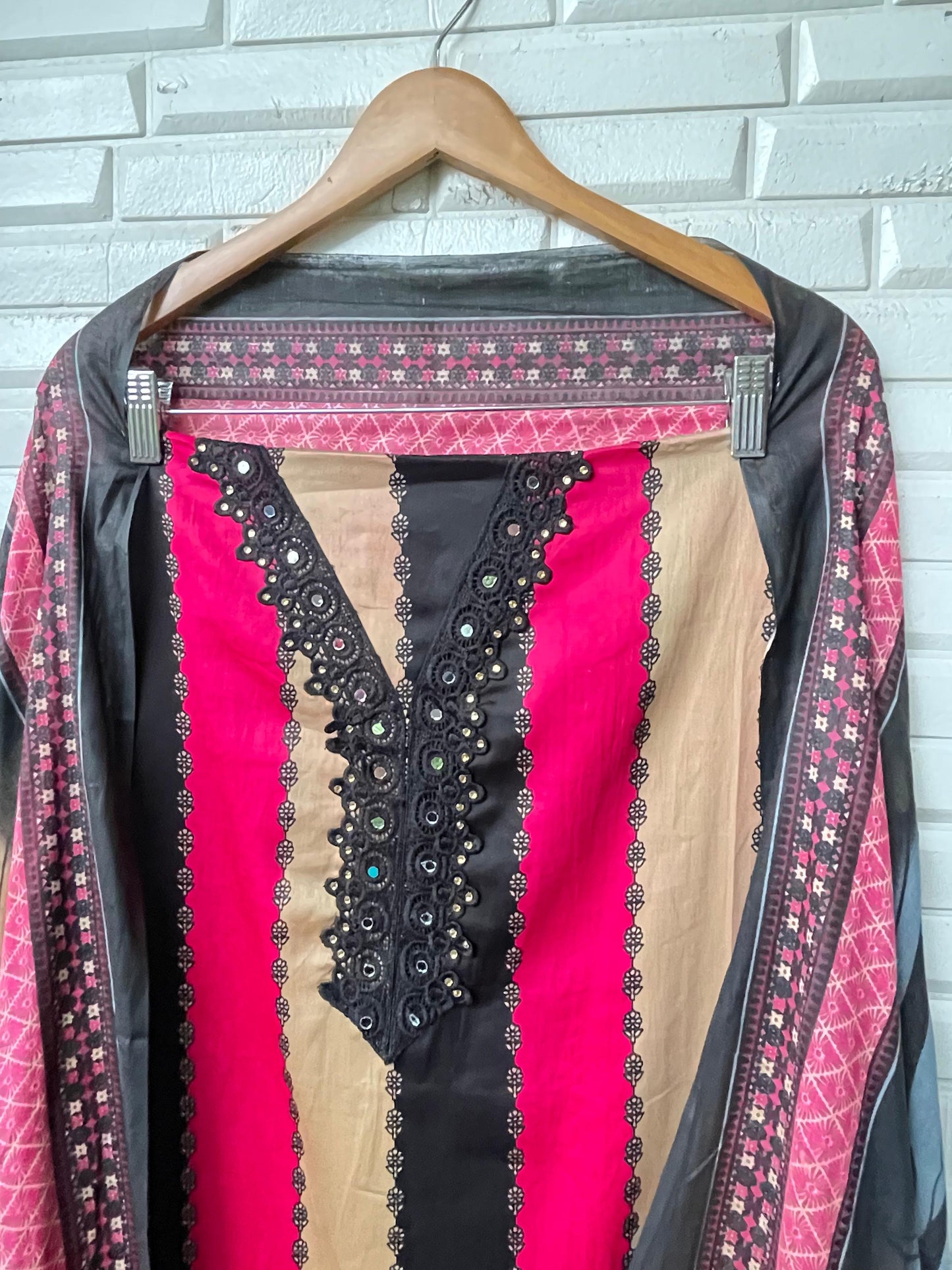 Cotton unstitched ladies suit Rc17376 (a)