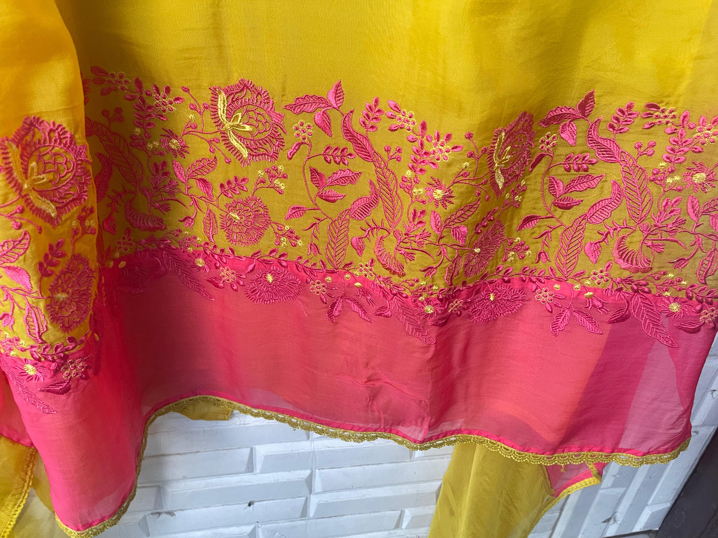 Organza unstitched ladies suit Rc17294 (a)