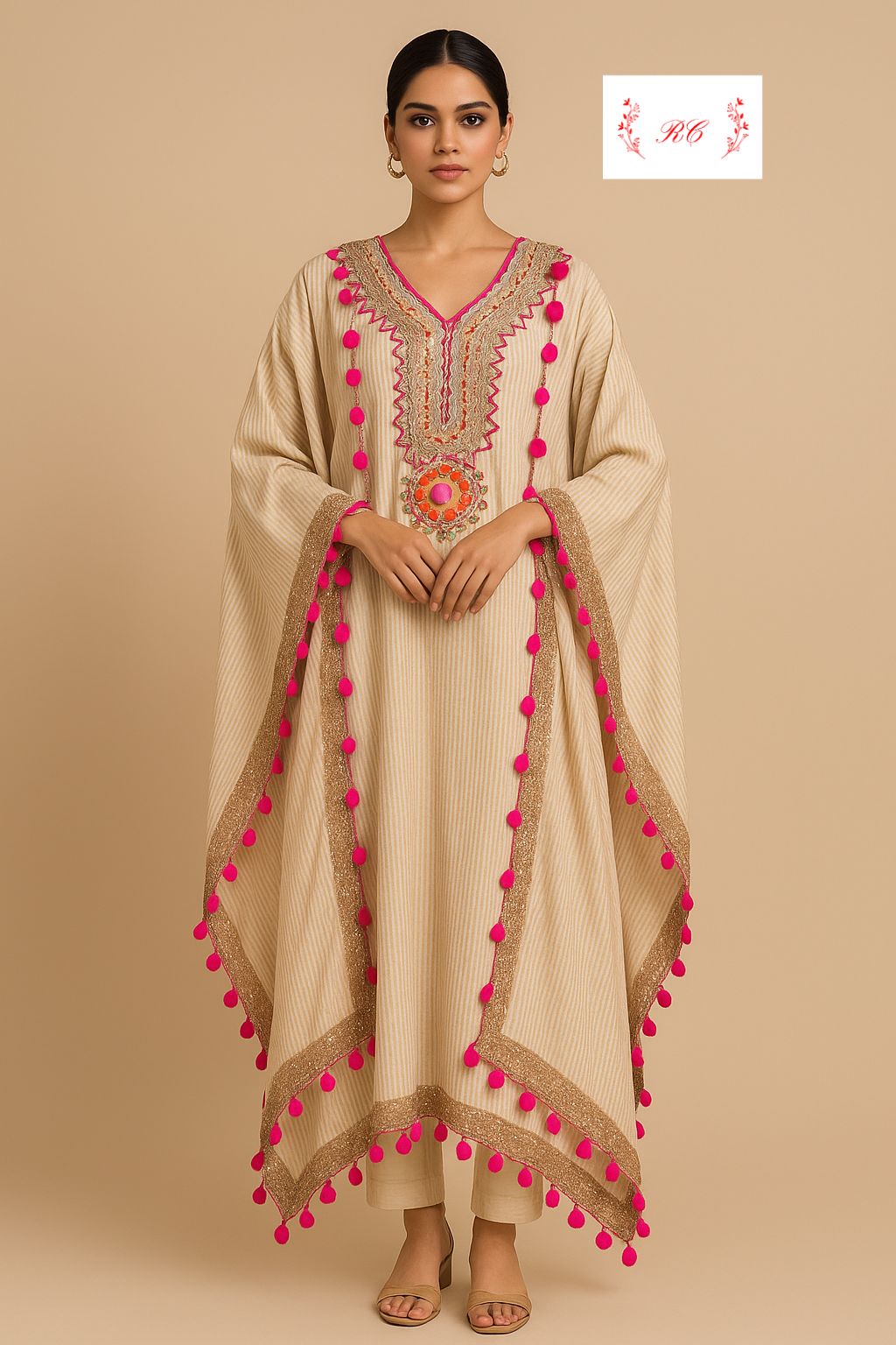 Banarasi shimmer silk unstitched ladies suit Rc17691