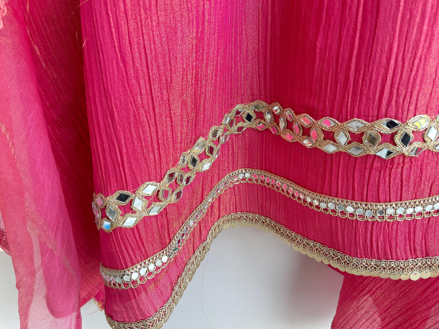 Crushed tissue unstitched ladies suit Rc17930 (a)