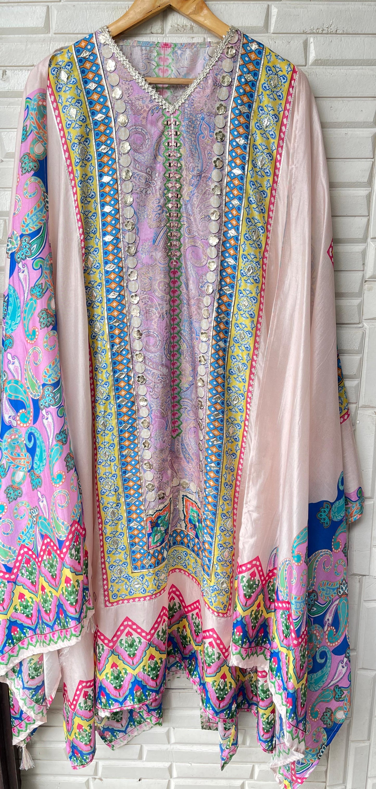 Silk unstitched ladies suit Rc17657