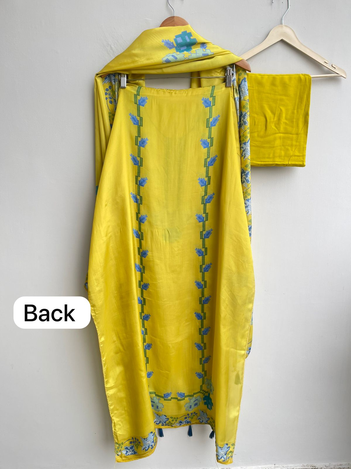 Satin Crepe Unstitched Ladies Suit RC-18289 β view 9
