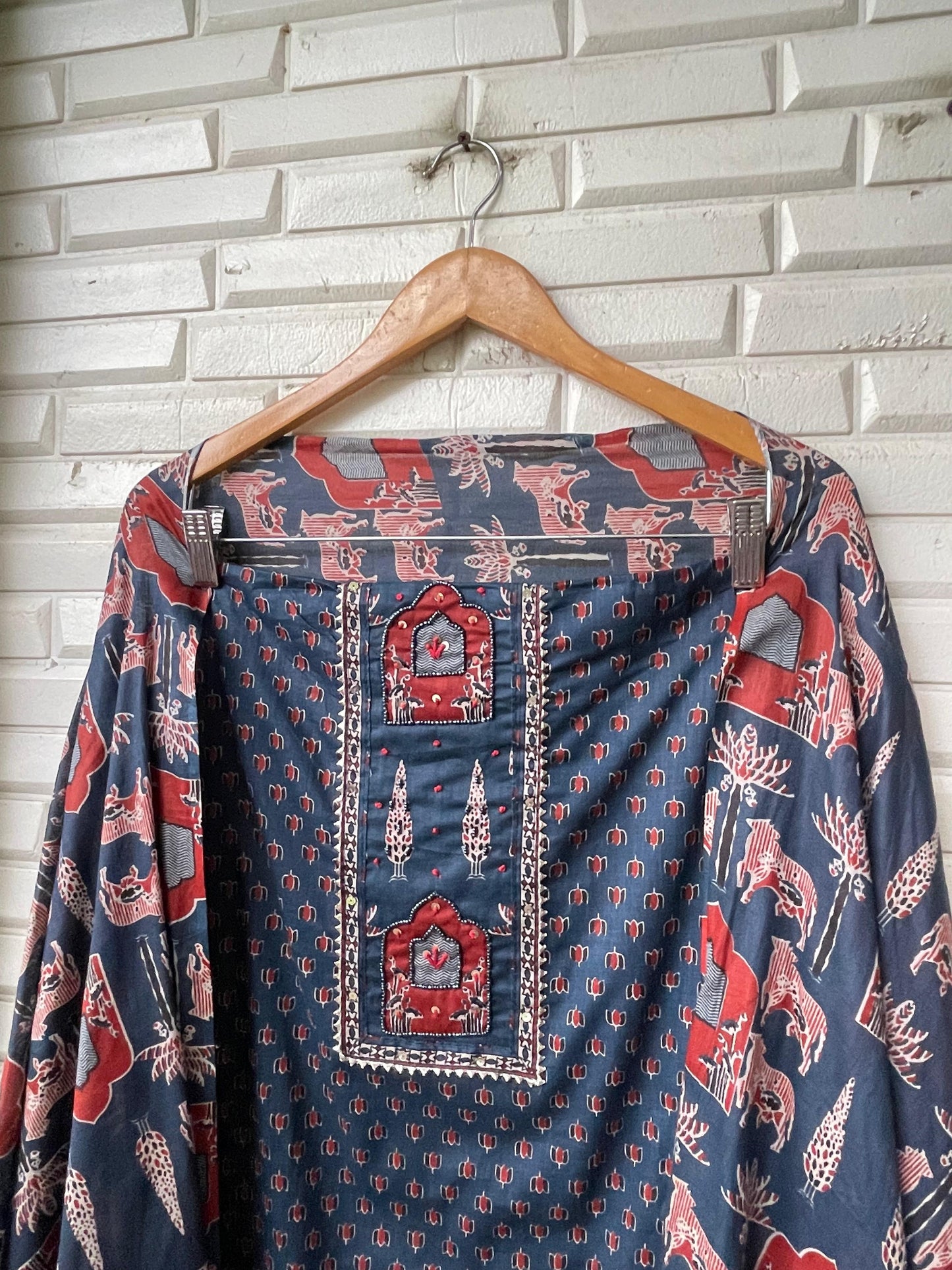 Cotton unstitched ladies suit Rc17384 (b)
