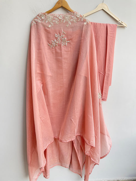 Pure mul chanderi unstitched ladies suit Rc18503 (a)