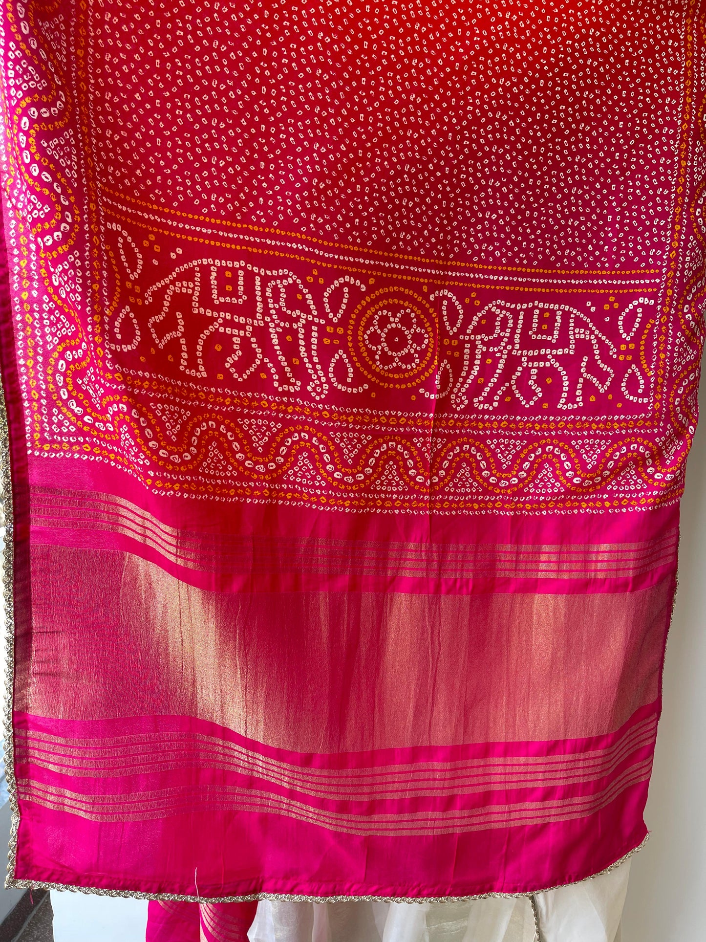 Banarasi Shimmer Organza Unstitched Ladies Suit RC-18619 β view 7