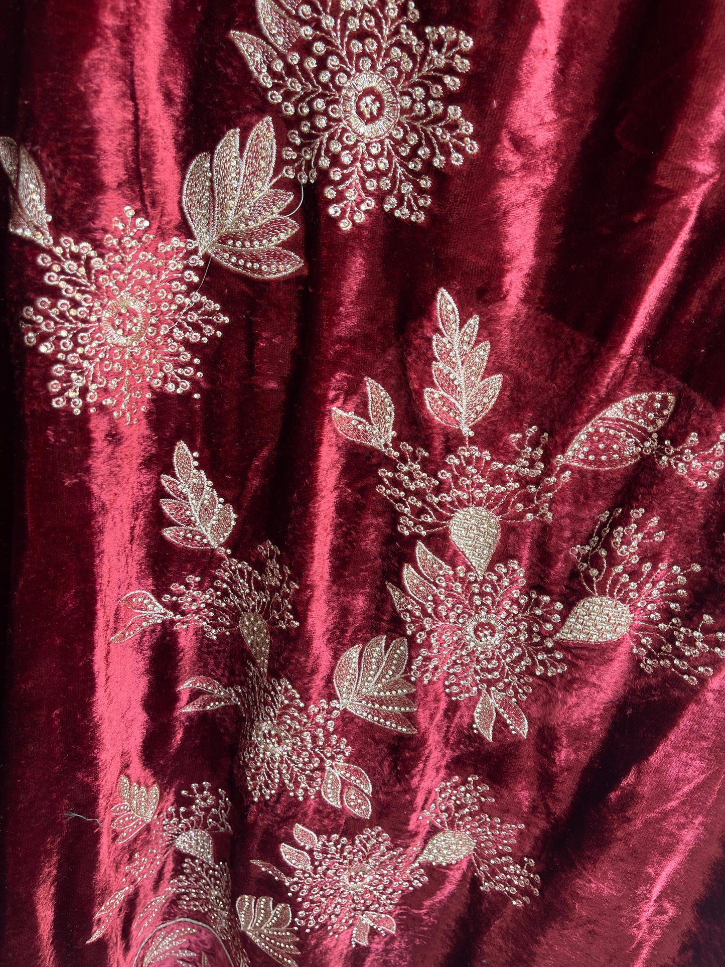 Micra velvet unstitched ladies suit Rc18888 (b)