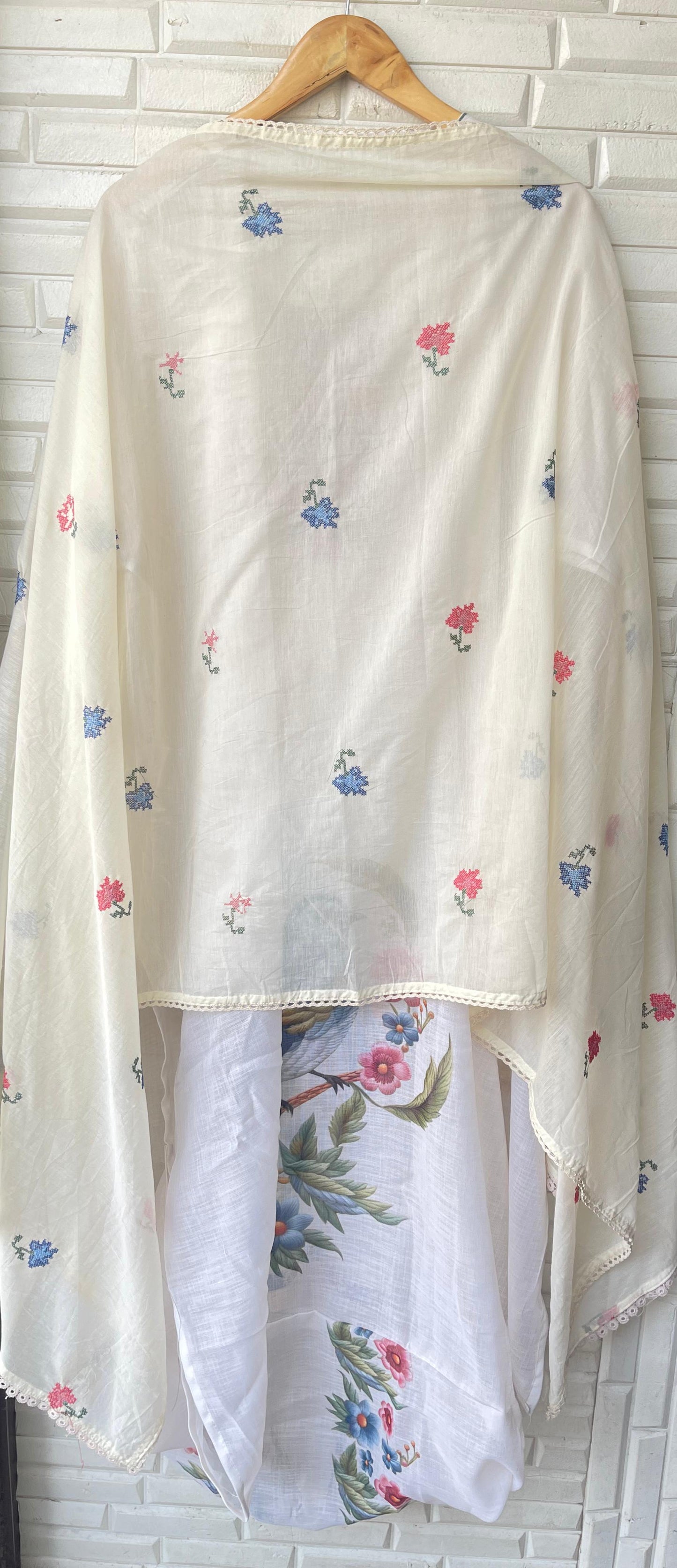 Linen unstitched ladies suit Rc16231