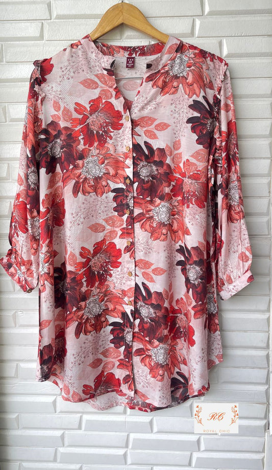 Pure Muslin Ready to Wear Co-ord Set Rc12144