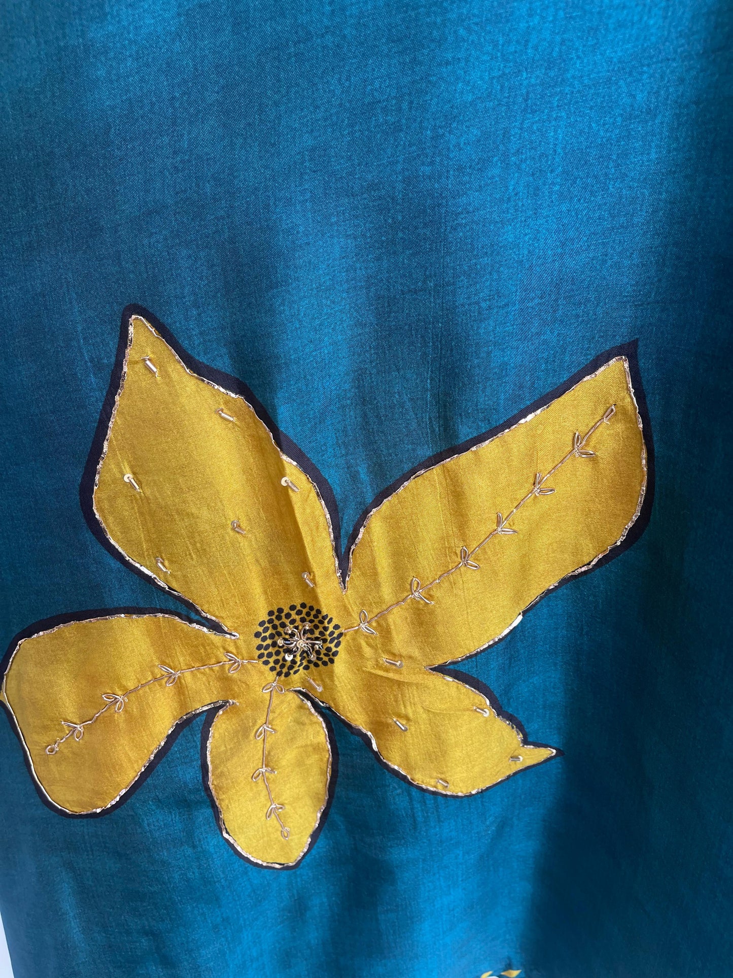 Tassar silk unstitched ladies suit Rc17875