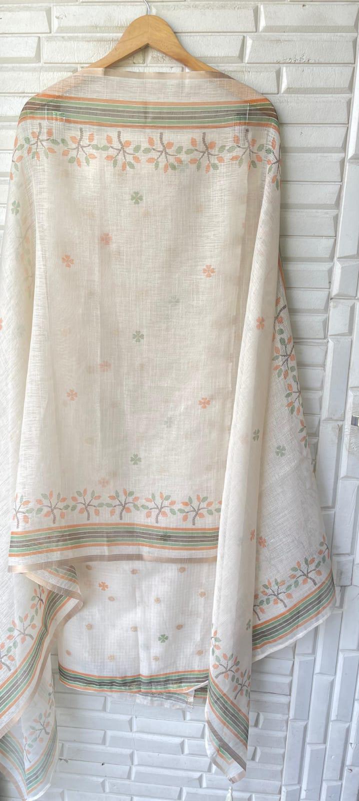 Kota cotton unstitched ladies suit Rc17071