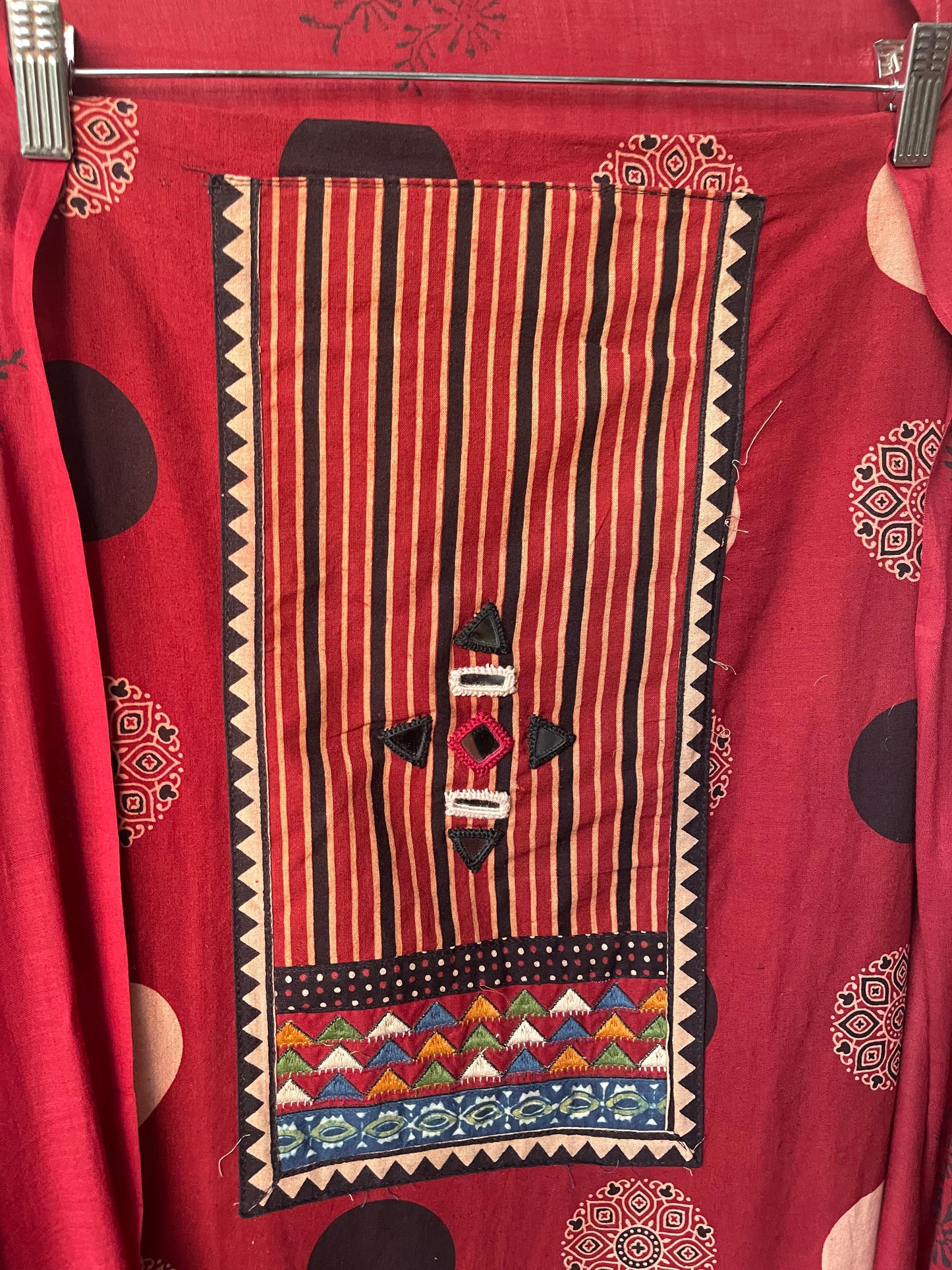 Cotton khadi unstitched ladies suit Rc17583 (a)