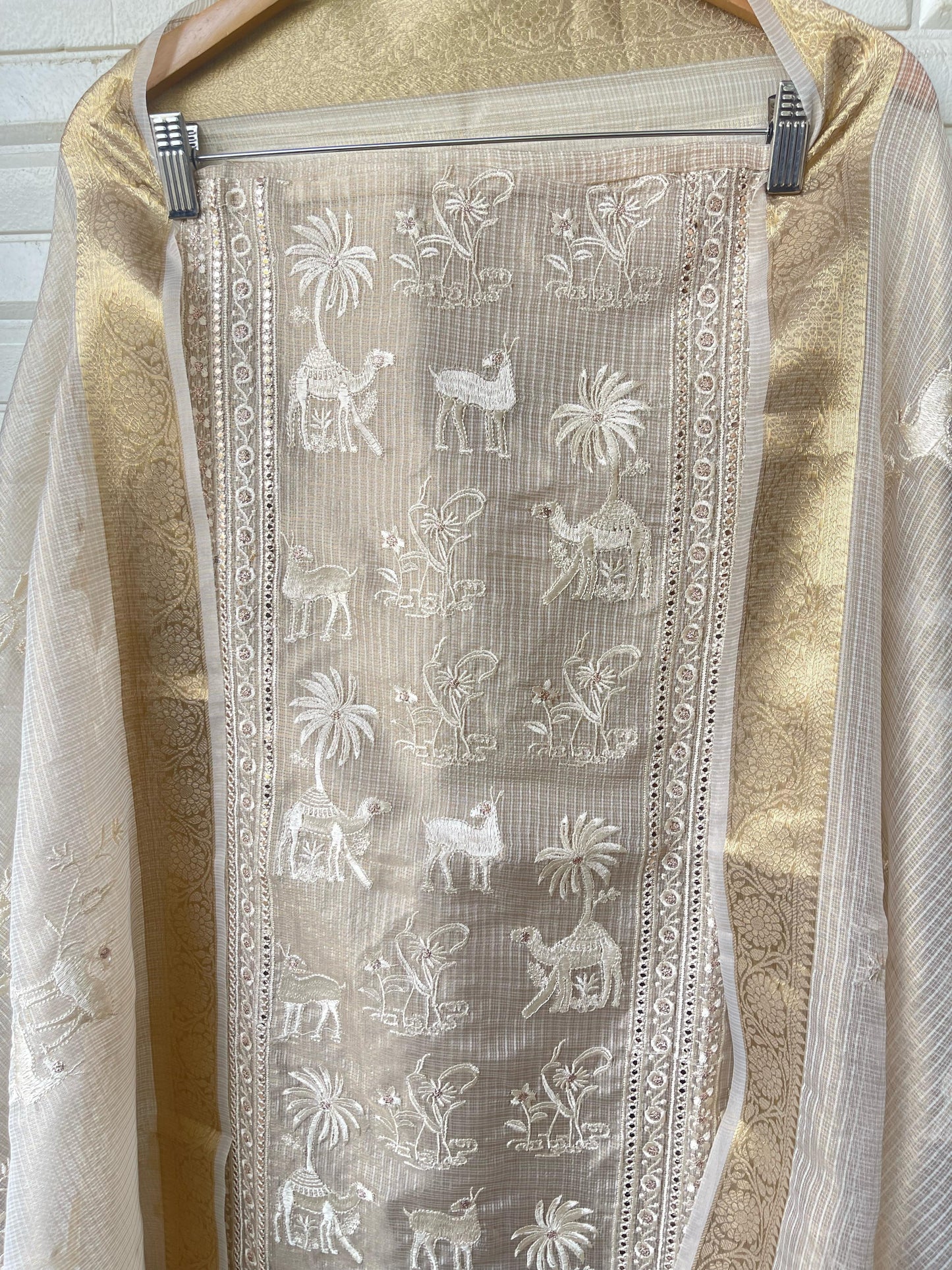 Kora Shimmer Unstitched Ladies Suit Rc 16906