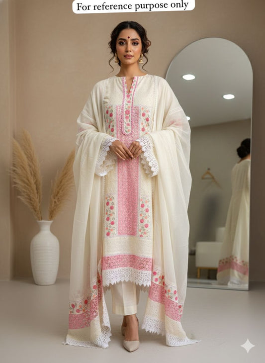 Cotton unstitched ladies suit Rc18381 (a)