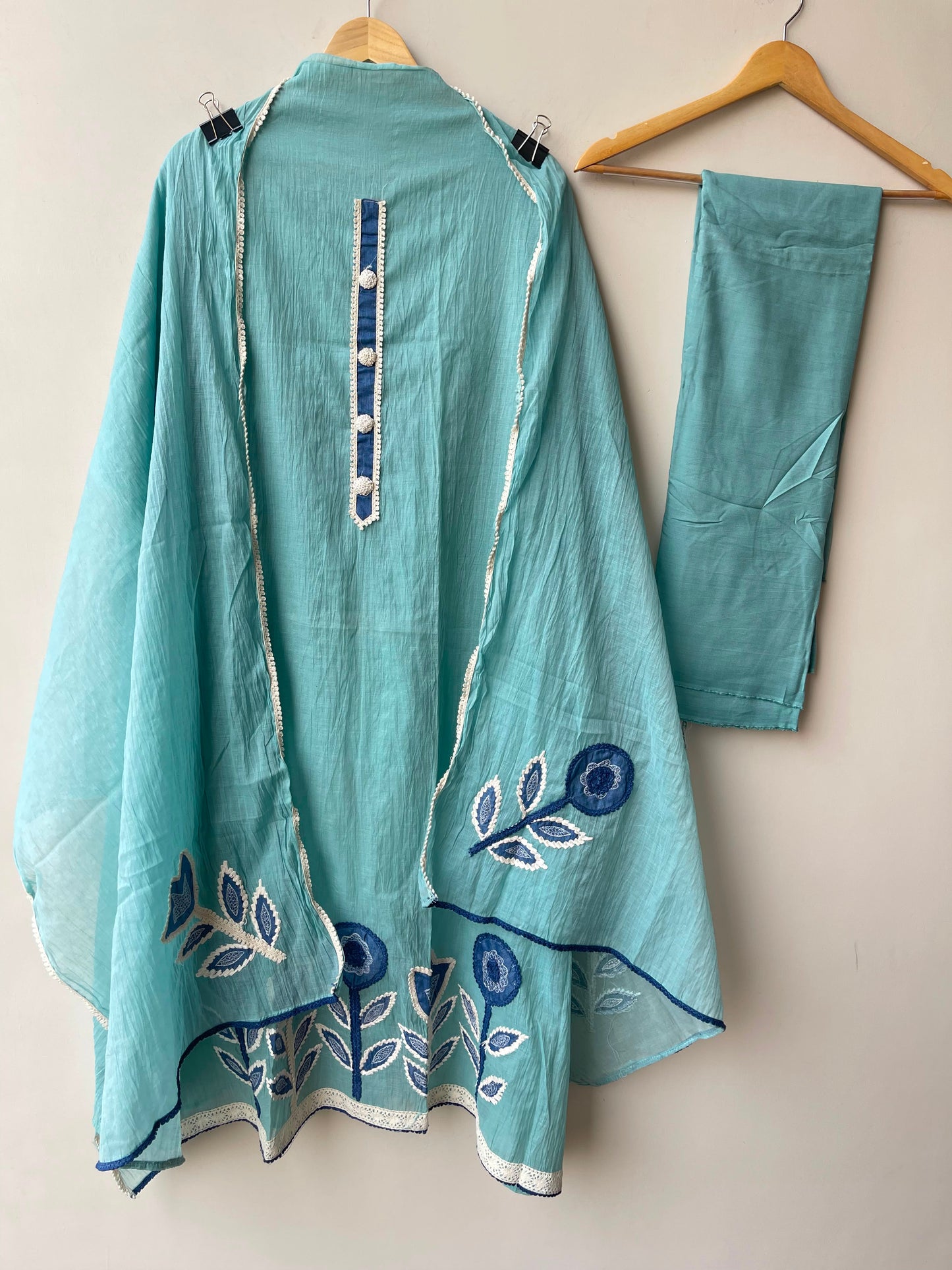 Mul cotton fabric unstitched ladies suit Rc18992 (c)