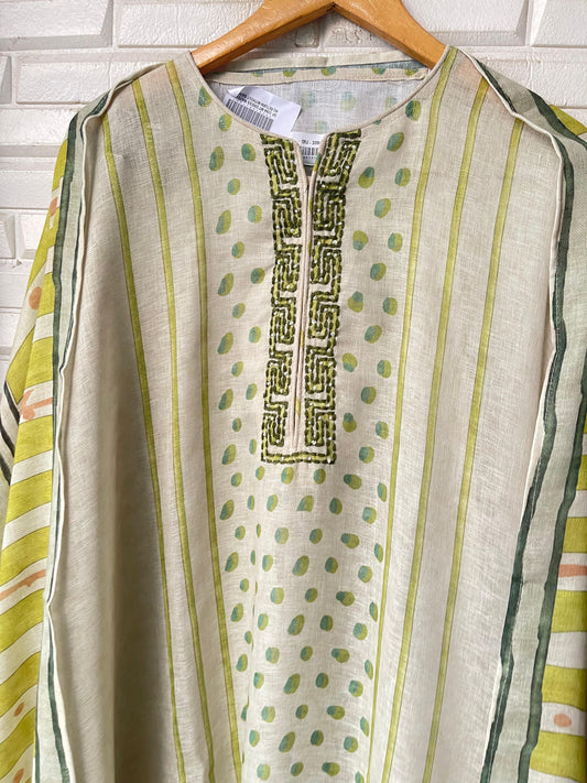 Linen unstitched ladies suit Rc17084