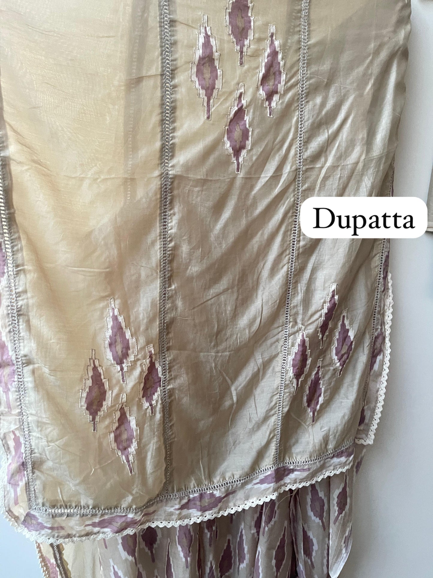 Mul Chanderi Unstitched Ladies Suit RC18865 β view 10