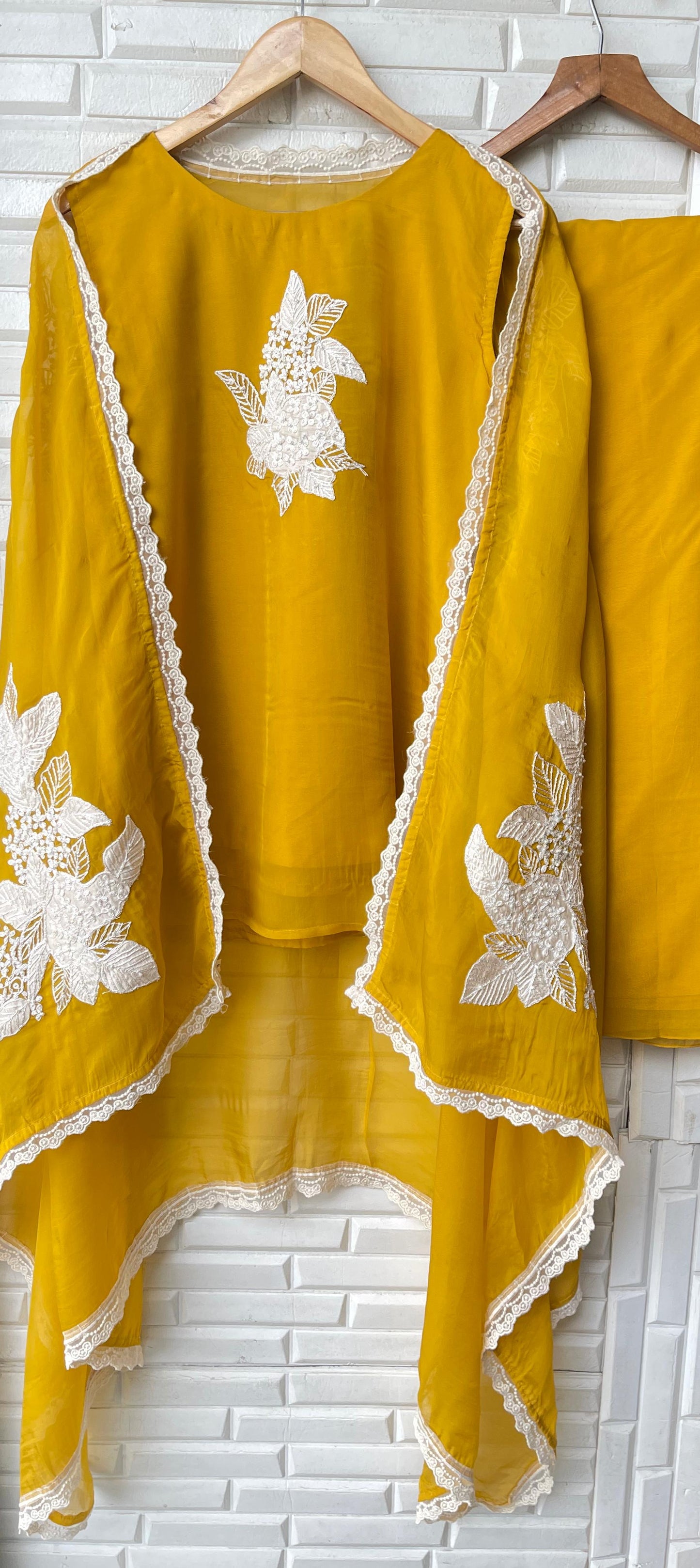 Pure Organza Ready to Wear Co-ord Sets Rc 15714