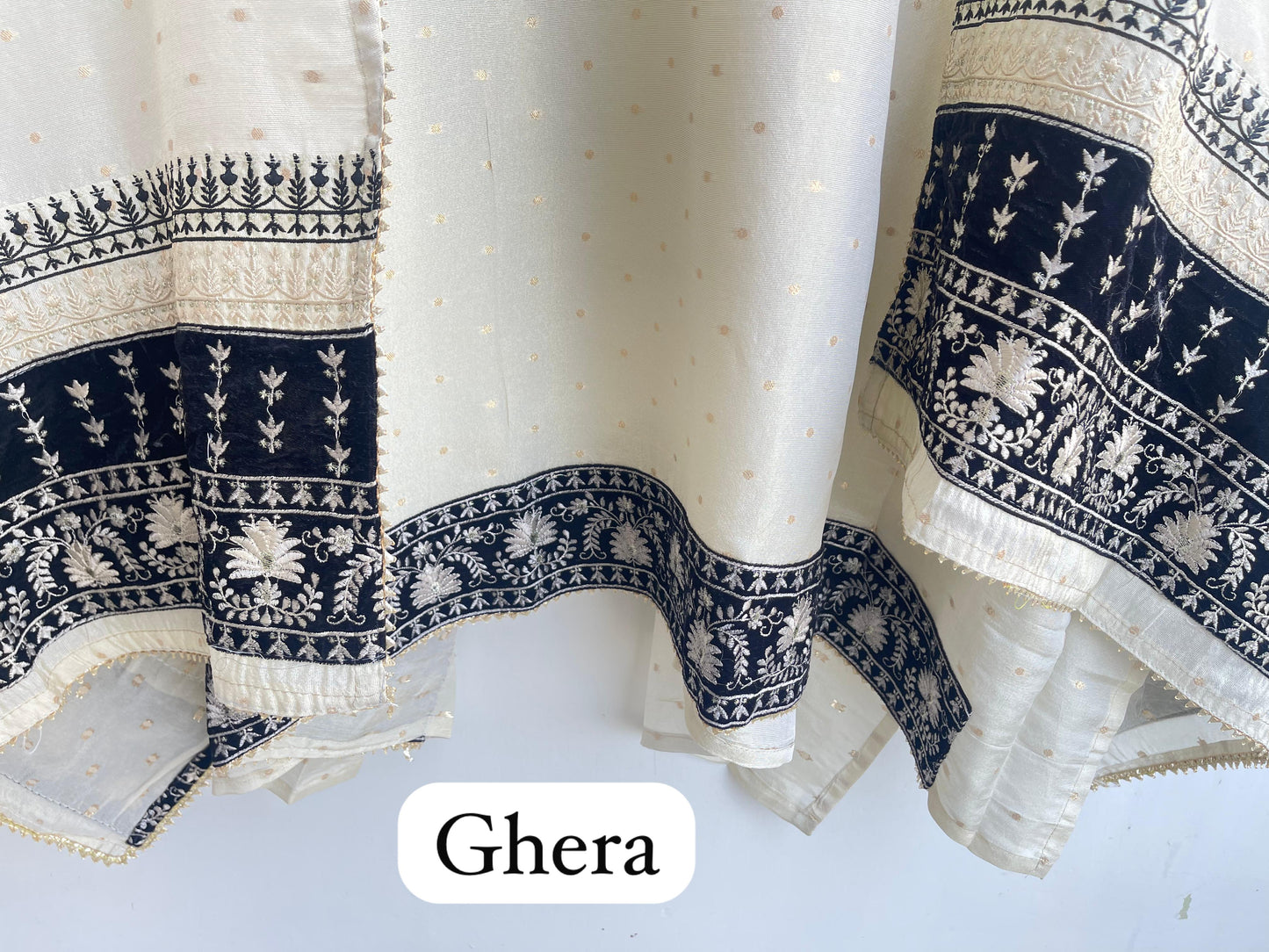 Banarasi shimmer silk unstitched ladies suit Rc17877