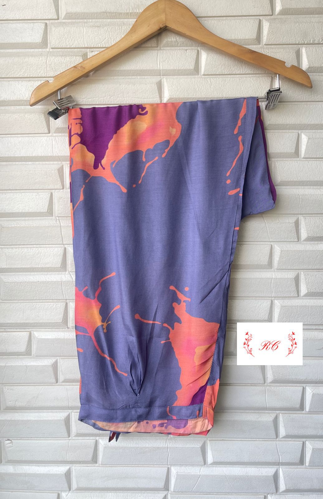 Muslin ready made ladies coord set