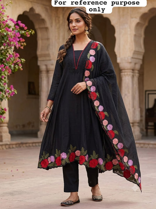 Mul chanderi unstitched ladies suit Rc19171 (c)
