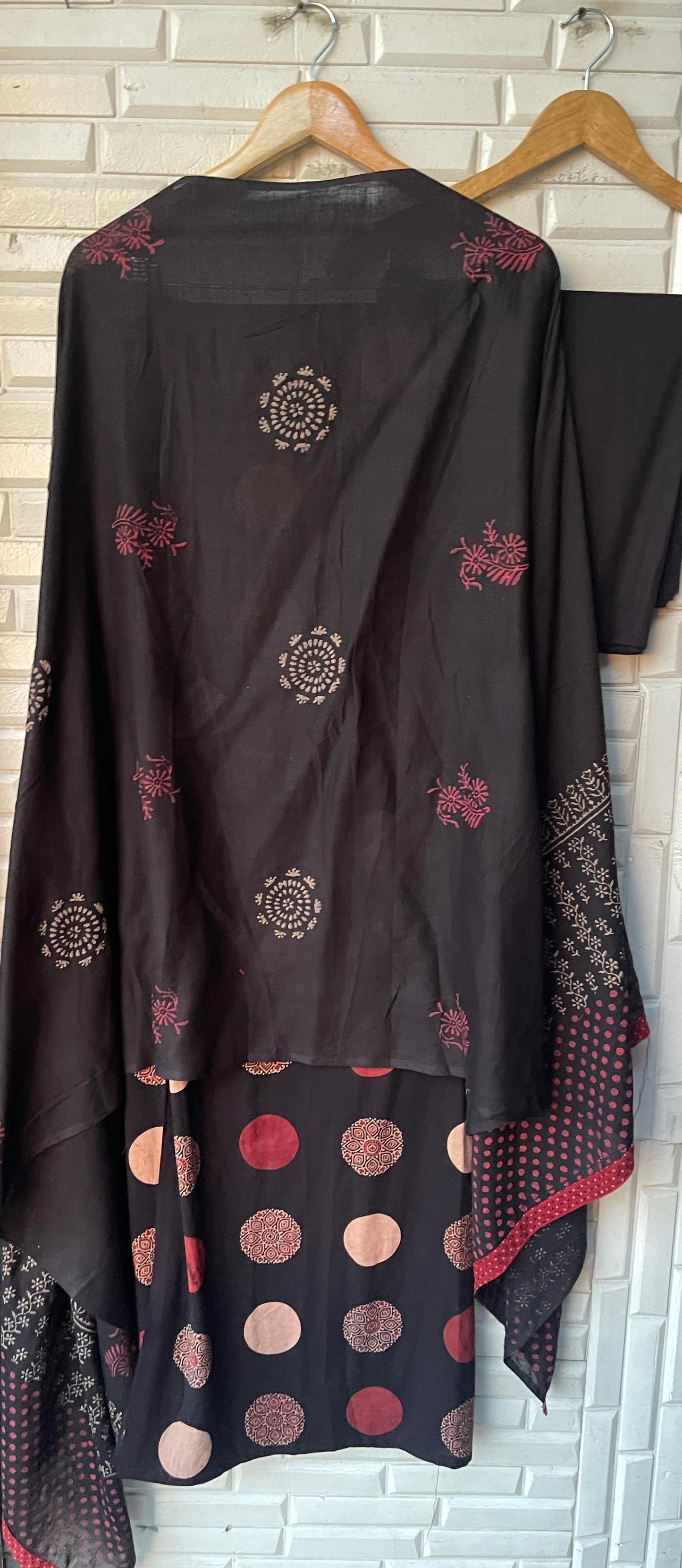 Cotton khadi unstitched ladies suit Rc17583 (b)