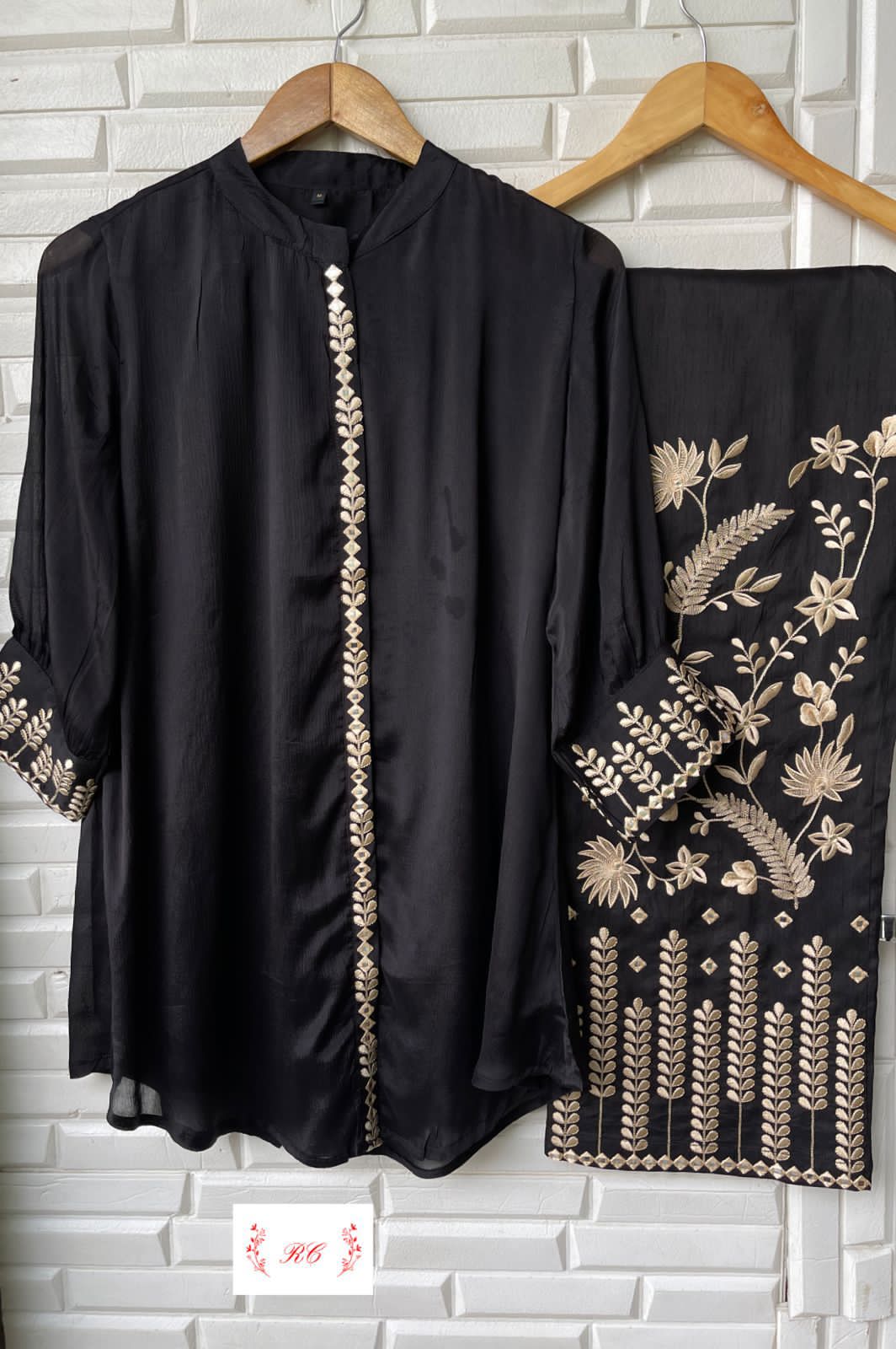Pure Chinnon Ready to Wear Co-ord Set Rc 15037