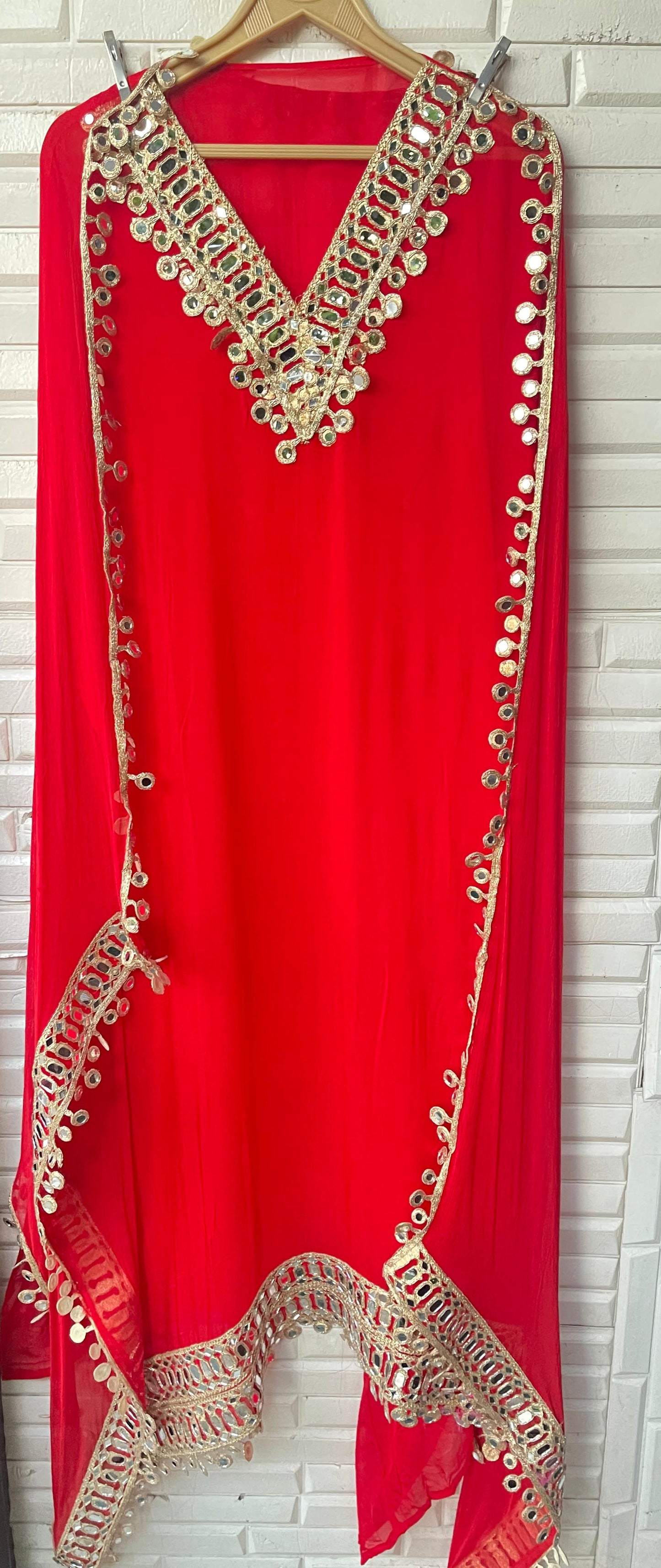 Organza unstitched ladies suit Rc17758 (a)