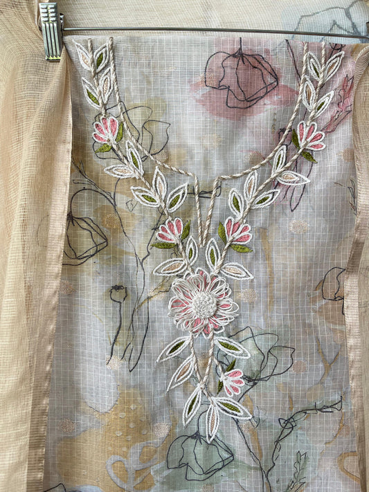 Kota doriya unstitched ladies suit Rc17425