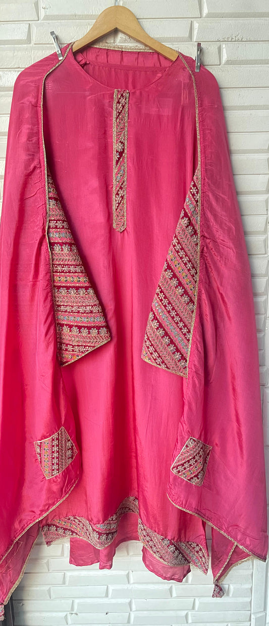 Silk unstitched ladies suit Rc17635 (a)