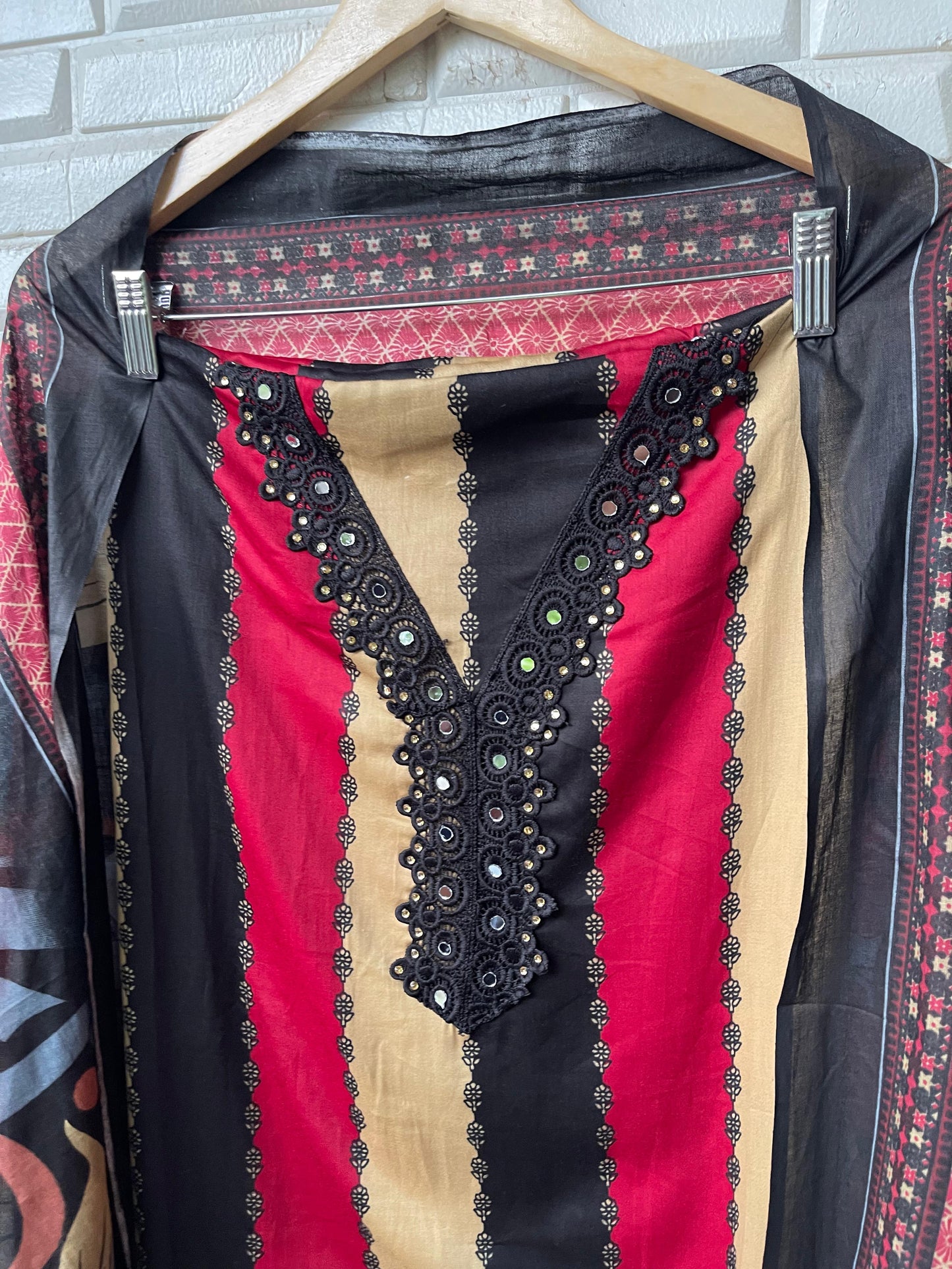 Cotton unstitched ladies suit Rc17376 (b)