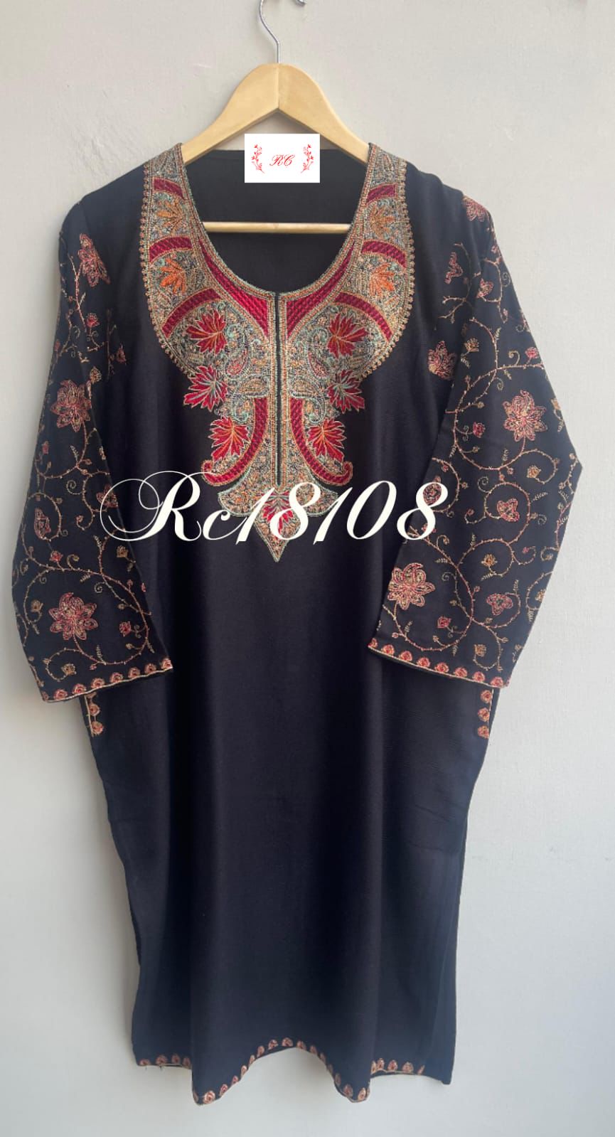 Kashmiri pheron readymade ladies kurta only Rc18108 (a)