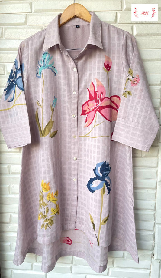 Cotton Printed Ready to Wear Co-ord Set Rc14200