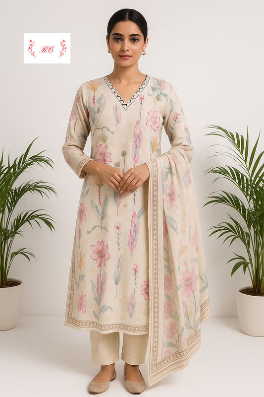 kota doriya unstitched ladies suit Rc17436