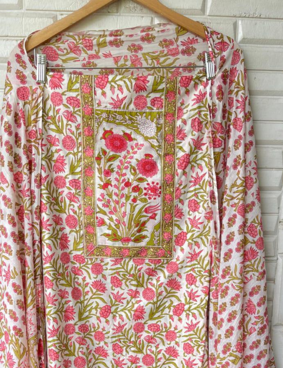 Cotton Printed Unstitched Ladies Suit Rc 16996