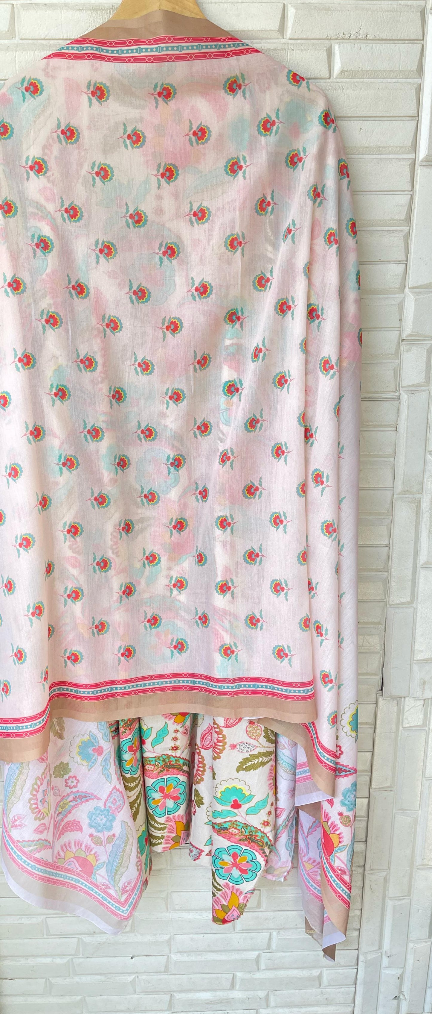 Cotton Unstitched Ladies Suit Rc16752