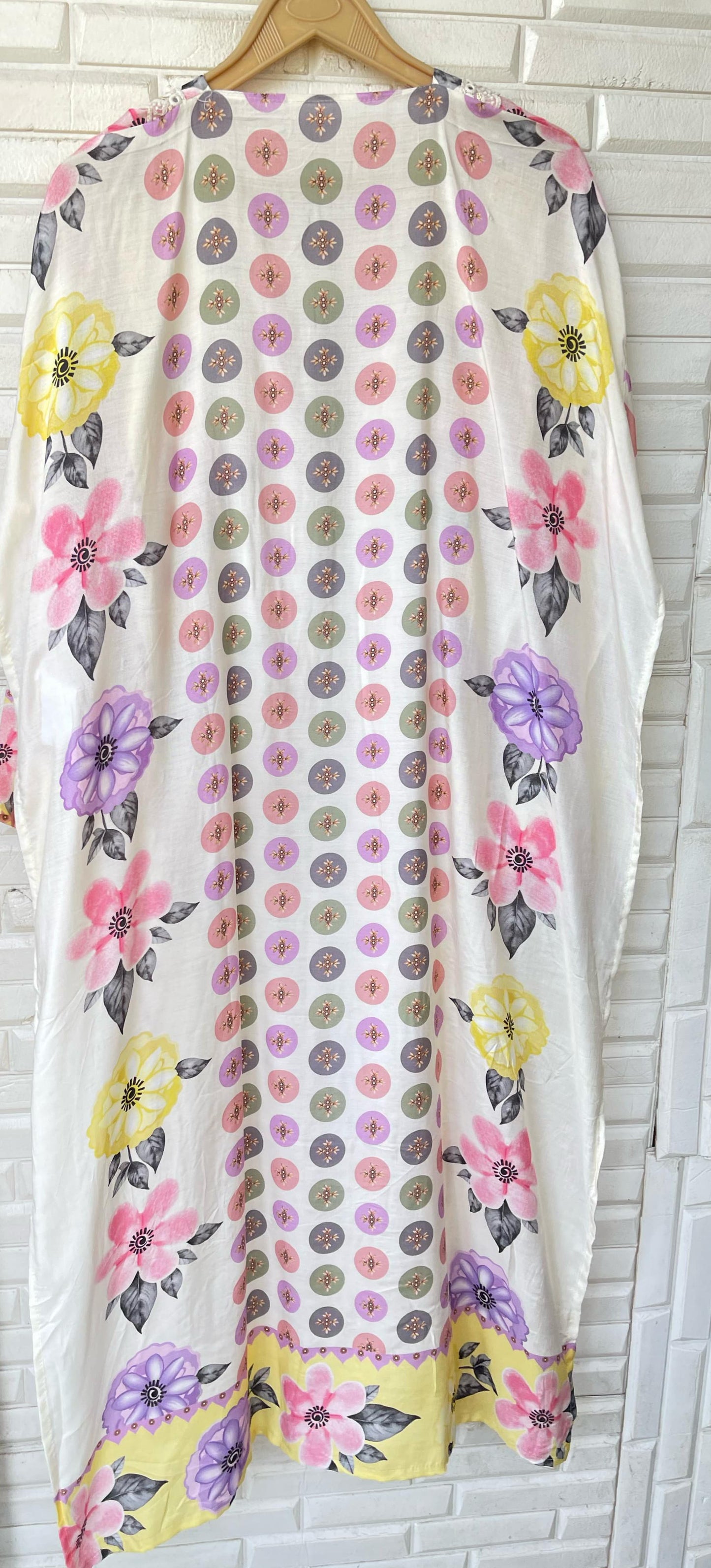 Muslin Unstitched Ladies Suit Rc16697