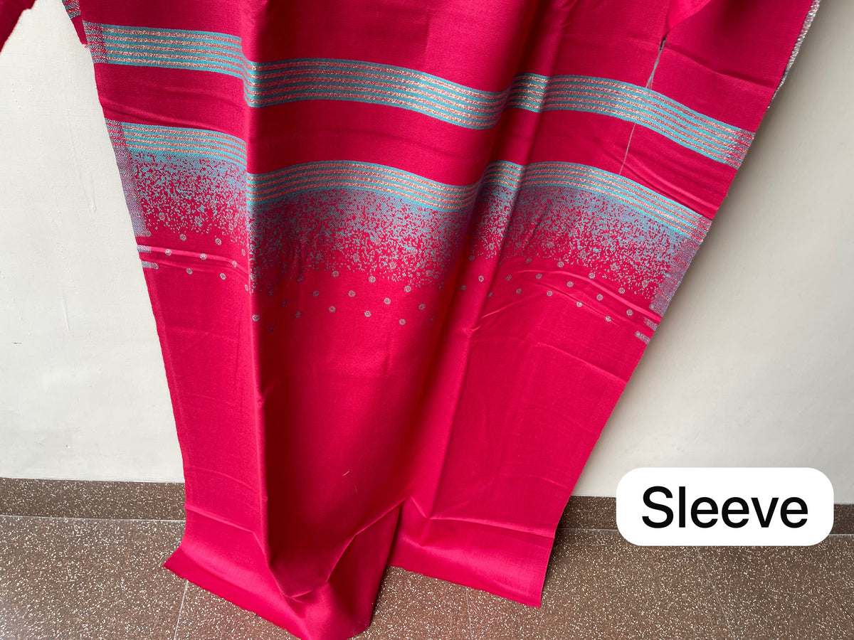 Winter Pashmina Woolen Zari Resham Weaving Printed Unstitched Suit Set