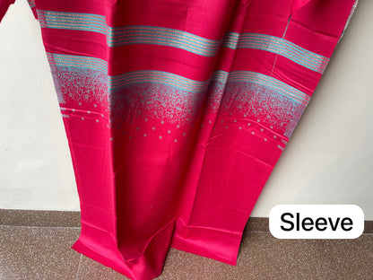 Winter Pashmina Woolen Zari Resham Weaving Printed Unstitched Suit Set