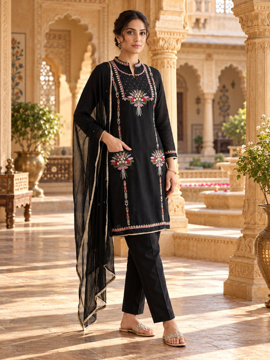 Organza Tuile unstitched ladies suit Rc19339 (c)