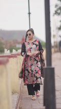 Organza Printed Unstitched Suit RC-16728