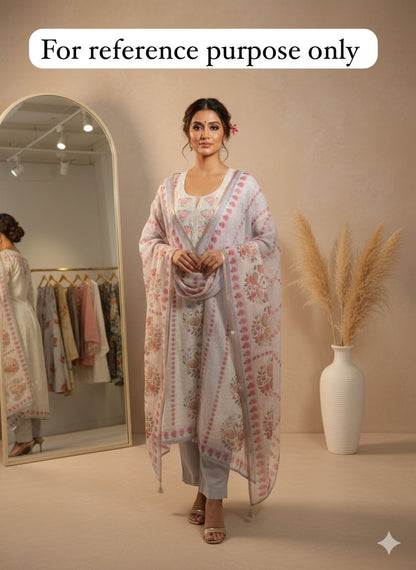 Banarasi kota doriya ladies unstitched suit Rc18438