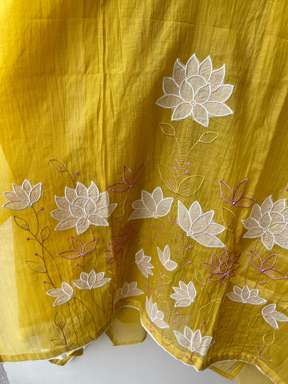 Mul chanderi unstitched ladies suit Rc18943