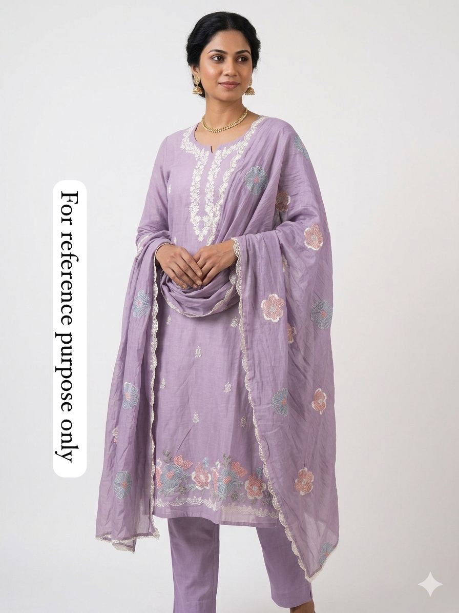 Mul chanderi unstitched ladies suit Rc18936 (b)