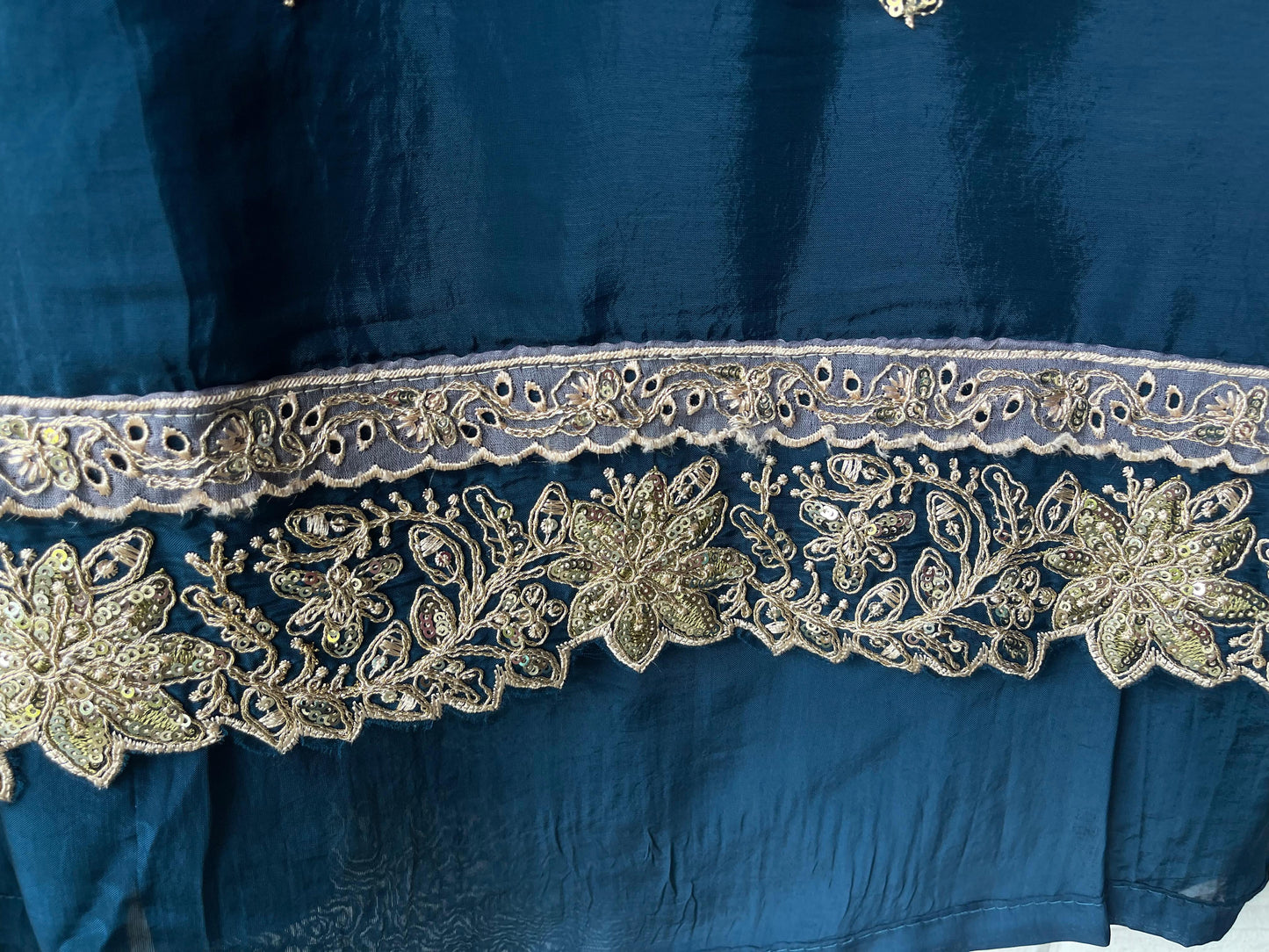 Organza unstitched ladies suit Rc17744 (b)