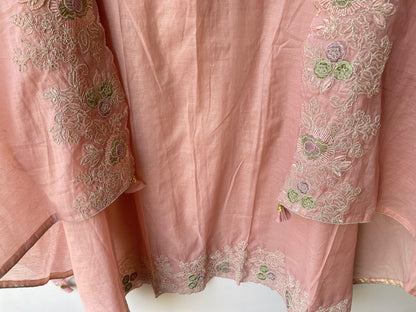 Mul chanderi unstitched ladies suit Rc18762